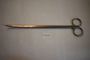 MDS 0728123 9" METZBAUM TIJERAS DE DISECCIÓN CURVAS SUPERCORTE ROMAS ROMAS - Imagen 1 de 2