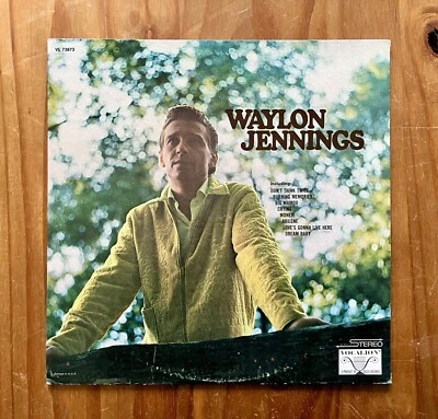 Waylon Jennings, Waylon Jennings LP, (1969), Vocalion, VL 73873, 7-11967, VG+/VG - Image 1 of 4