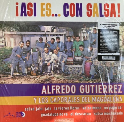 Alfredo Gutierrez, Los Caporales Del Magdalena - ¡Asi Es... Con Salsa! (LP) (Mi - Image 1 of 4
