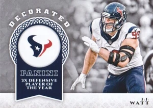 2017 Panini Football Decorated #D-JJW J.J. Watt - Picture 1 of 2