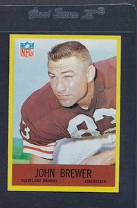 1967 Philadelphia #038 John Brewer Browns EX/MT (Stained) *261 - Picture 1 of 1