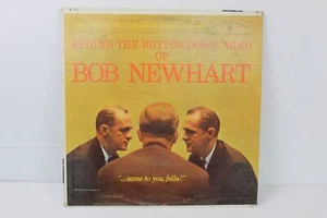 BOB NEWHART BEHIND THE BUTTON DOWN MIND LP 1ST 1961 MONO PRESSING Good COND - Picture 1 of 11