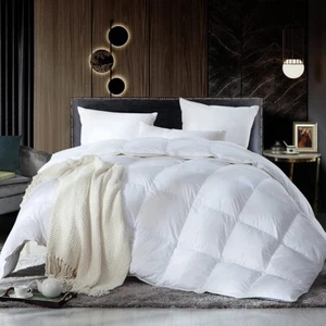 Daunendecke 200x220 cm Luxuriöse Naturprodukt Bettdecke Steppdecke Decke - Bild 1 von 3