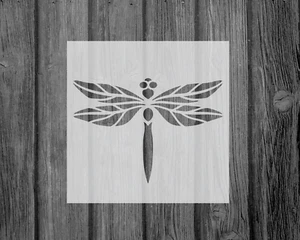 Dragonfly Stencil Mylar Craft Stencils for Painting Reusable Stencils 064 - Picture 1 of 3