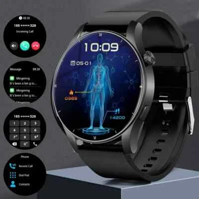 smart watch heart rate blood pressure medical grade Ip68 waterproof - Image 1 of 4