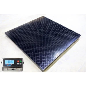 SL-700-3x3 Floor scale 36" x 36" commercial scale with Metal Indicator 10000 lbs - Picture 1 of 12