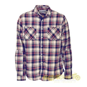 Shirt Schott Casual Model 1463 IN Cotton With Containers Front - Picture 1 of 1