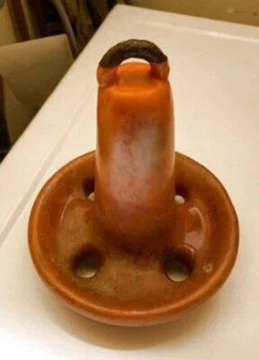 Herramienta de pesca de barco antiguo ancla de setas de 10 lb de colección sin firmar Foto 1 de 2