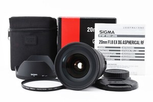 [Near Mint] SIGMA 20mm F/1.8 EX DG ASPHERICAL RF for Canon #2094326
