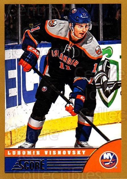 2013-14 Score Gold #321 Lubomir Visnovsky - Image 1 of 1