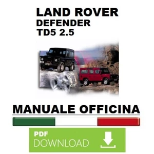 Land Rover Defender TD5 (2002-2006) Manuale officina riparazione manutenzione - Imagen 1 de 1