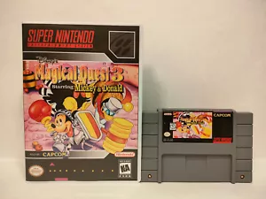 Disney's Magical Quest 3 Starring Mickey & Donald for Super Nintendo (SNES) - Picture 1 of 2