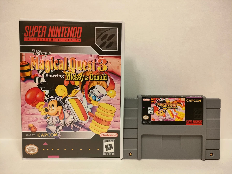 Disney's Magical Quest 3 Starring Mickey & Donald for Super Nintendo (SNES) - Image 1 of 2