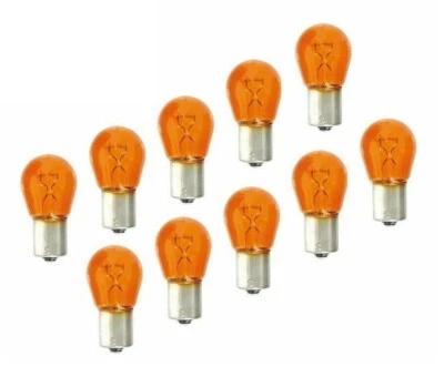 10x BAU15s PY21W Glühbirnen Birnen Orange Blinkleuchte Blinker Rückleuchten - Bild 1 von 4