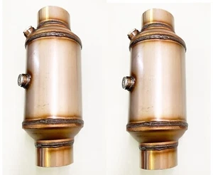 Ford E-450 E-350 2.5" inlet/outlet TWO Universal Catalytic Converter 2015-2016 - Picture 1 of 1