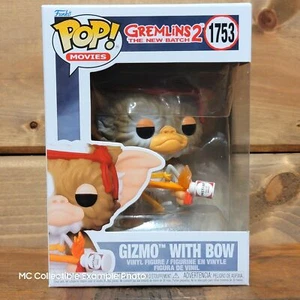 Gremlins 2 The New Batch Gizmo with Bow 1753 Funko Pop Vinyl Figur - Bild 1 von 4