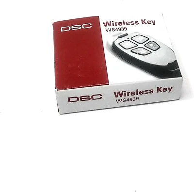 DSC WS4939 Wireless Security Alarm Device Remote Control Key Fob Clip Cover - Image 1 of 3