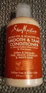 Shea Moisture Argan Oil & Almond Milk Smooth & Tame CONDITIONER 13 oz (Y91) - Picture 1 of 2