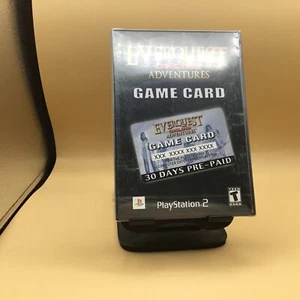 Tarjeta de juego EverQuest Online Adventures PlayStation 2 PS2 - aún sellada - Imagen 1 de 2
