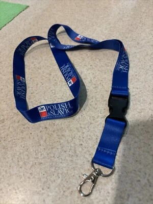 Cordones negros para insignias de identificación federal polaco y eslavo CU Foto 1 de 2