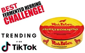 Surströmming Surströmming Röda Ulven Wikinger Sushi Trending auf TikTok 15 Unzen - Bild 1 von 1