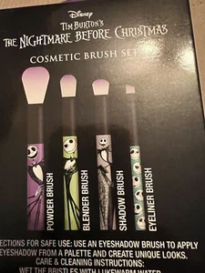 DISNEY TIM BURTON’S THE NIGHTMARE BEFORE CHRISTMAS 4-TEILIGES KOSMETIKPINSELSET - Bild 1 von 7