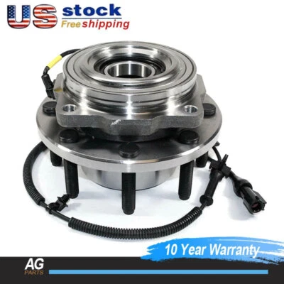 Conjunto de buje de cojinete de rueda delantero para Ford F250 F350 Super Duty 2005 2006-10 4x4 Foto 1 de 4