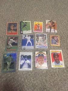 Dave Winfield 12 Card Lot MLB NY Yankees Padres Angels Slugger Fox ESPN HOF  - Picture 1 of 1
