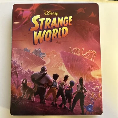Strange World - 4K UltraHD Blu-ray + Blu-ray + Digital - SteelBook Damaged - Image 1 of 4