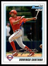 2010 Bowman Prospects Domingo Santana #BP40