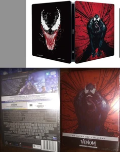 Venom Steelbook Limited Blu Ray + 4k ultra hd italiana Fuori Catalogo - Foto 1 di 1