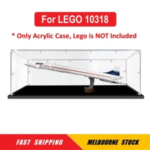 Display Case for LEGO 10318 Icons Airbus Concorde Storage Dust Proof Glue Free - Picture 1 of 5