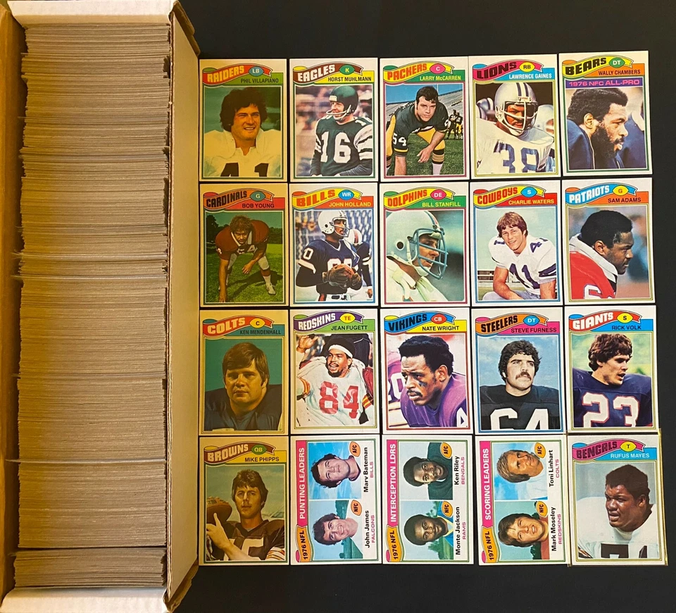1977 Topps - Football Cards - #1 - #265 - Complete Your Set - You U Pick - Image 1 of 1