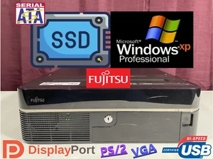 RESTAURIERT mit SSD Fujitsu Windows XP Vintage Retro Classic Gaming PC Slimline - Bild 1 von 19