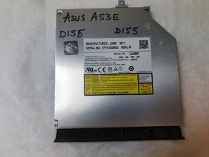 LAPTOP DVD WRITER ASUS A53E K53E UJ8B0 + Bezel D155 - Picture 1 of 5