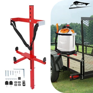 Backpack Sprayer Rack Holder for Lawn & Landscape Trailers Open or Enclosed - Picture 1 of 18