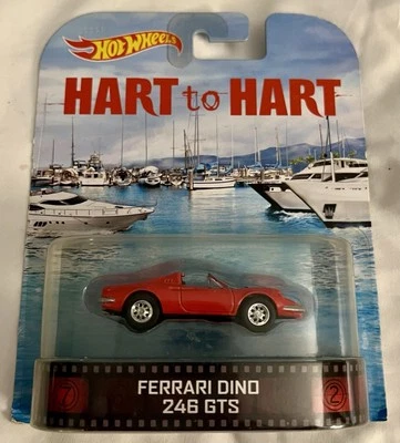 Hot Wheels Hart to Hart - Ferrari Dino 246 GTS Retro Entertainment 2014 - Image 1 of 2