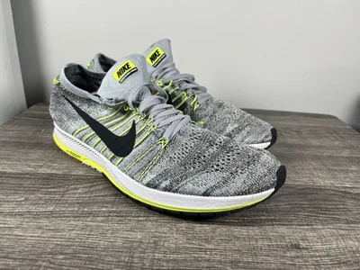 Size 14 - Nike Flyknit Streak 6 Wolf Grey Mens Shoes - Image 1 of 4