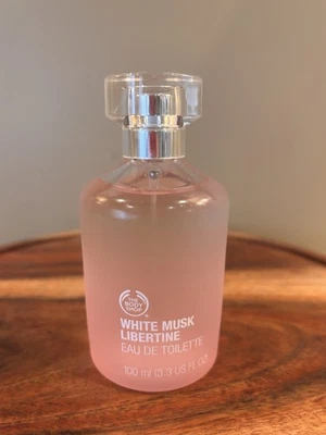 The Body Shop White Musk Libertine (100 ml 3,3 oz) Edt Spray Novo - Imagem 1 de 4