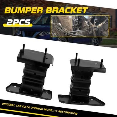 2 peças conjunto de suporte de para-choque esquerdo e direito para Nissan Rogue Sport 2017-2021 (frente) - Imagem 1 de 4