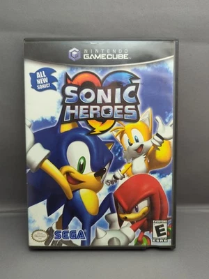 * Sonic Heroes (Nintendo GameCube GC) No Manual - Image 1 of 4