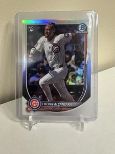 2025 Bowman Chrome RC Kevin Alcantara IMAGE VARIATION ROOKIE Cubs SP - Picture 1 of 1