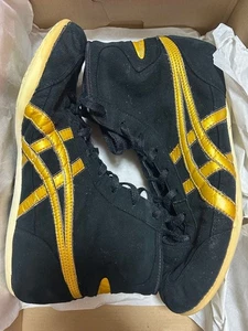 asics OG EX-EO TWR900 altes Modell Ringer Boxschuhe schwarz gold US8,5 / 26,5cm - Bild 1 von 4