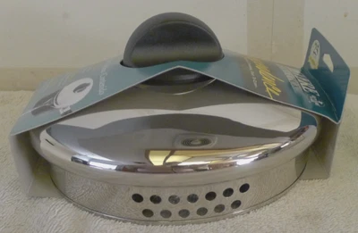 Revere Ware Independence Stainless Steel Strainer Lid - 2 1/2 3 1/2 Qt Pots NEW - Image 1 of 4