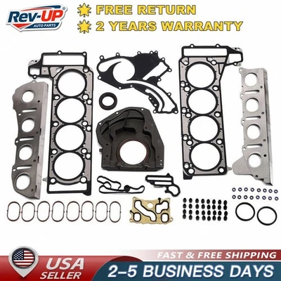 M157 5.5L Engine Rebuild Gasket Seal Kit For Mercedes-Benz G63 E63 AMG W463 W212 Foto 1 de 3