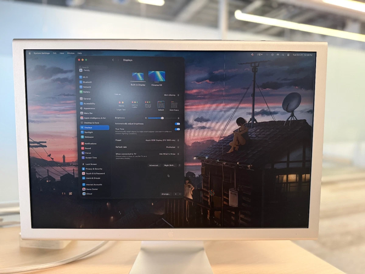 Apple 純正ディスプレイ 赤字超特価，本物保証 Apple cinema display 23インチ