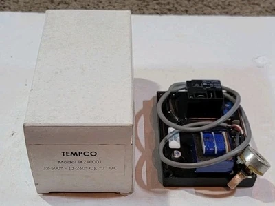 Controlador de temperatura encapsulado Tempco TKZ10001 32-500° ZCP 122P-8-Z066-189 Foto 1 de 4