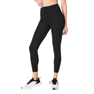 SPANX Size Small Black Every Wear Knockout Leggings Slimming Athleisure - Picture 1 of 10