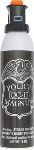 Police Magnum OC-17 Pepper Spray Large Canister Powerful Home Protection- 194495 - Picture 1 of 1