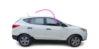 Se adapta a: Hyundai Tucson 2010-2015 4D utilitario puerta delantera derecha pasajero ventana vidrio Foto 1 de 4